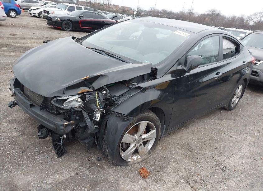 Photo 2 of 2013 Hyundai Elantra GLS (VIN 5NPDH4AE5DH175168)