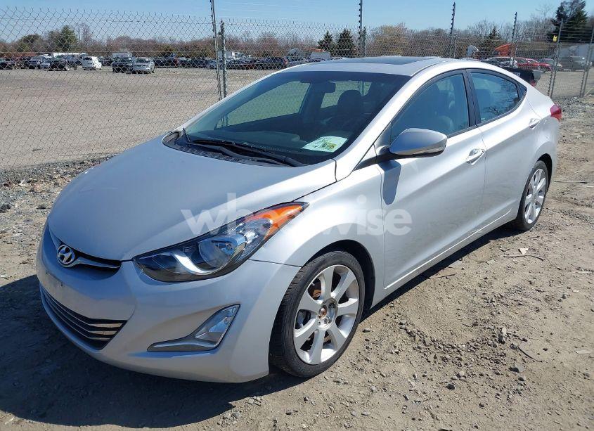 Photo 6 of 2013 Hyundai Elantra LIMITED (VIN 5NPDH4AE5DH190592)