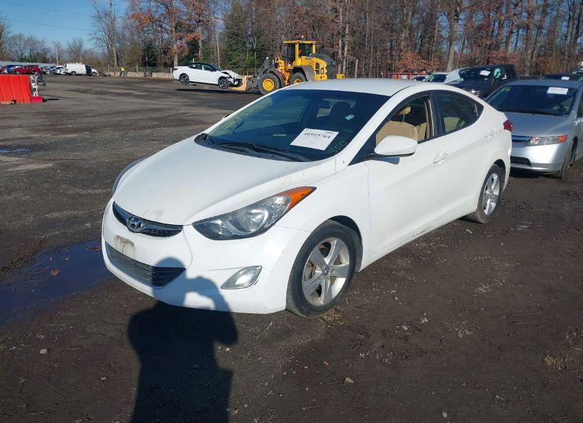 Photo 2 of 2013 Hyundai Elantra GLS (VIN 5NPDH4AE5DH218519)