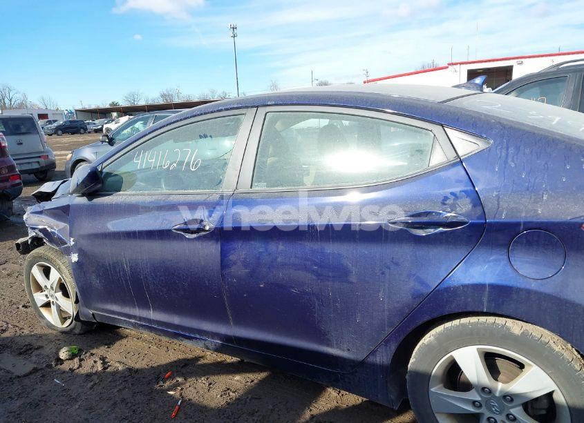 Photo 13 of 2013 Hyundai Elantra GLS (VIN 5NPDH4AE5DH239984)