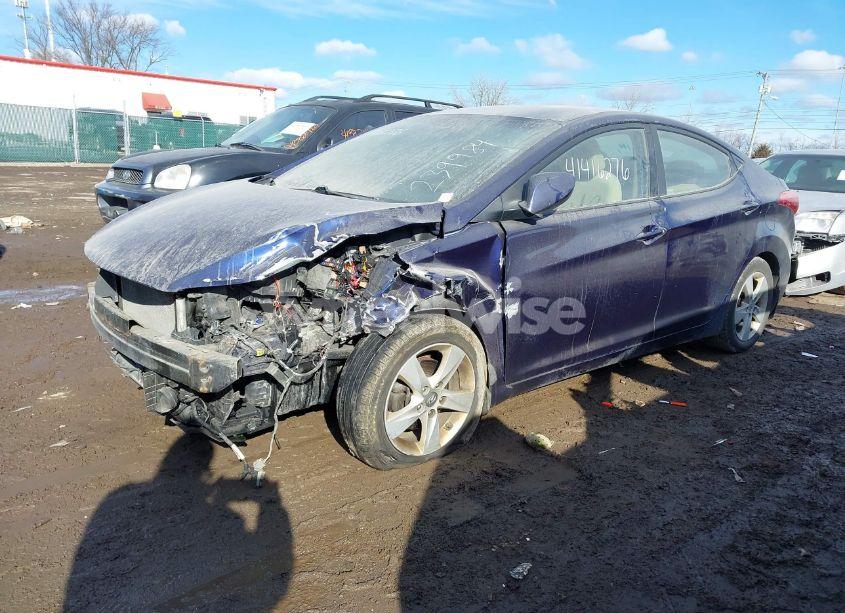 Photo 2 of 2013 Hyundai Elantra GLS (VIN 5NPDH4AE5DH239984)