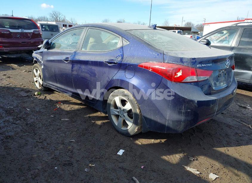 Photo 3 of 2013 Hyundai Elantra GLS (VIN 5NPDH4AE5DH239984)