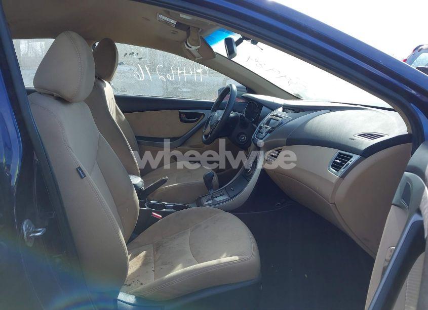 Photo 5 of 2013 Hyundai Elantra GLS (VIN 5NPDH4AE5DH239984)