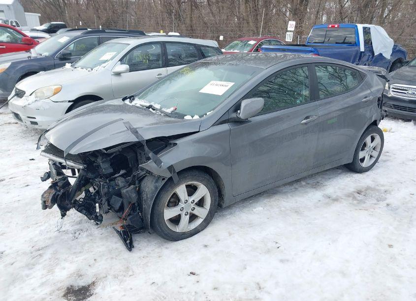 Photo 2 of 2013 Hyundai Elantra GLS (VIN 5NPDH4AE5DH242593)