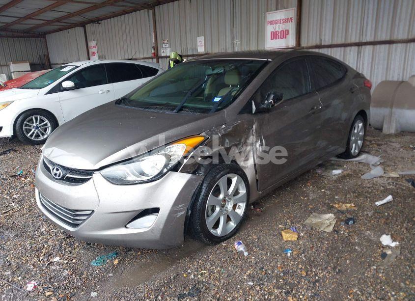 Photo 2 of 2013 Hyundai Elantra LIMITED (VIN 5NPDH4AE5DH245381)