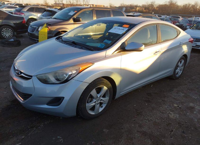 Photo 2 of 2013 Hyundai Elantra GLS (VIN 5NPDH4AE5DH246644)