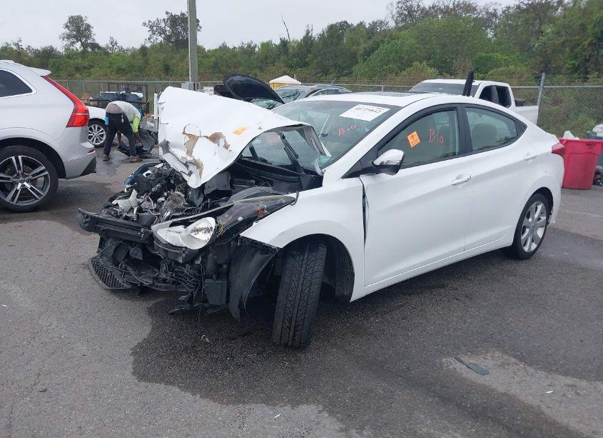 Photo 2 of 2013 Hyundai Elantra LIMITED (VIN 5NPDH4AE5DH247468)