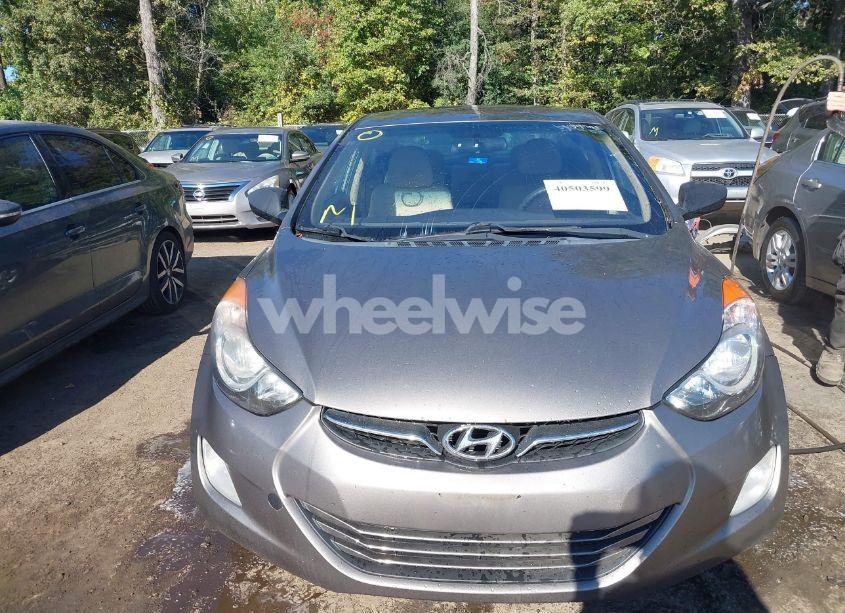 Photo 11 of 2013 Hyundai Elantra GLS (VIN 5NPDH4AE5DH258230)