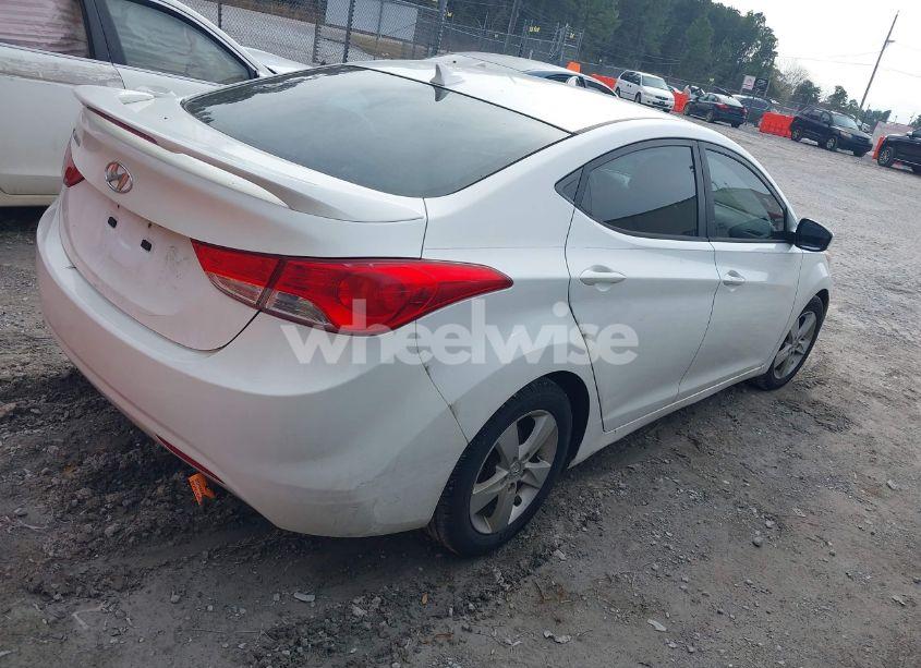 Photo 4 of 2013 Hyundai Elantra GLS (VIN 5NPDH4AE5DH278400)