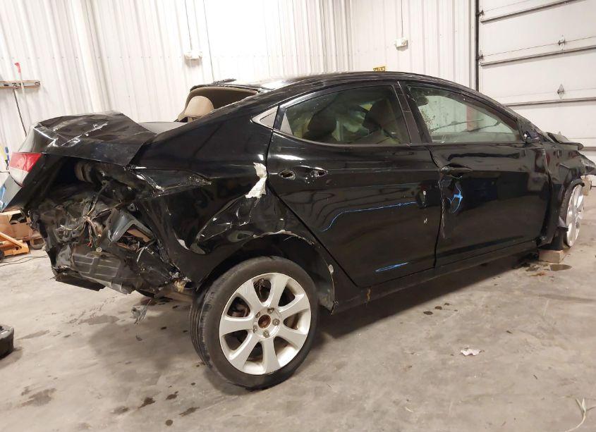 Photo 4 of 2013 Hyundai Elantra LIMITED (VIN 5NPDH4AE5DH278462)