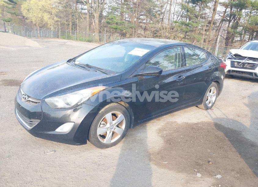 Photo 2 of 2013 Hyundai Elantra GLS (VIN 5NPDH4AE5DH287033)