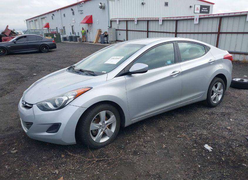 Photo 2 of 2013 Hyundai Elantra GLS (VIN 5NPDH4AE5DH308530)