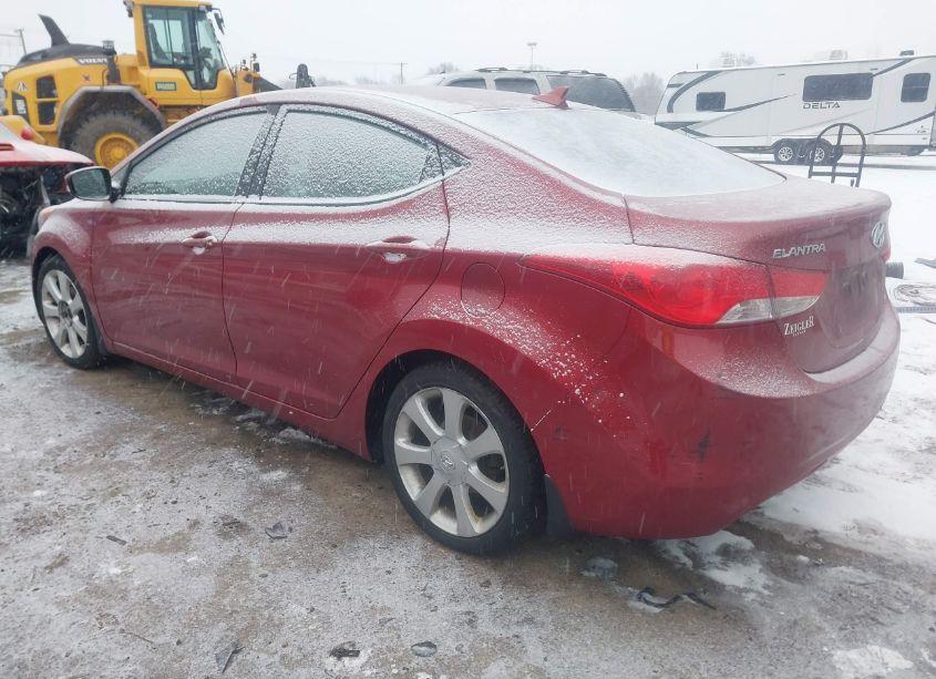 Photo 3 of 2013 Hyundai Elantra LIMITED (VIN 5NPDH4AE5DH311332)
