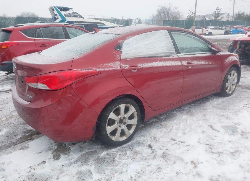 Photo 4 of 2013 Hyundai Elantra LIMITED (VIN 5NPDH4AE5DH311332)