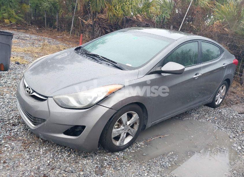 Photo 2 of 2013 Hyundai Elantra GLS (VIN 5NPDH4AE5DH314702)