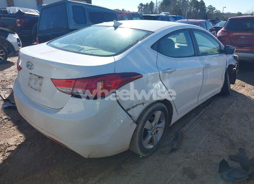 Photo 4 of 2013 Hyundai Elantra GLS (VIN 5NPDH4AE5DH330317)