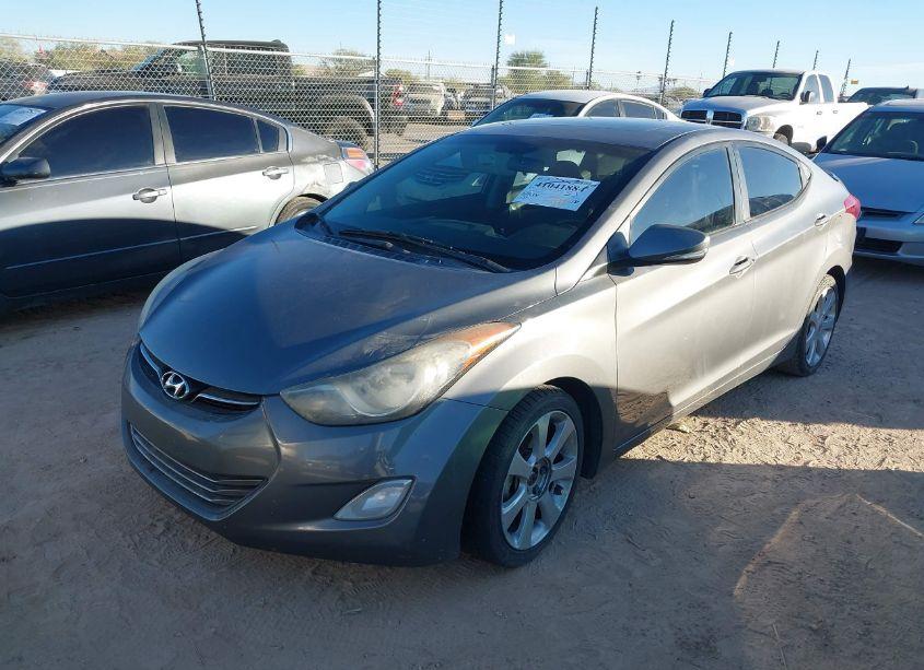 Photo 2 of 2013 Hyundai Elantra LIMITED (VIN 5NPDH4AE5DH340748)
