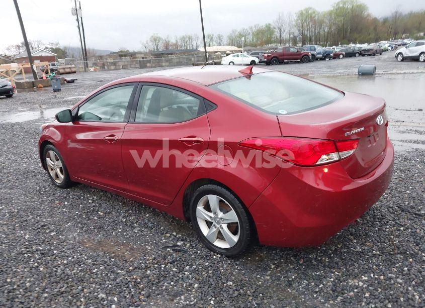 Photo 3 of 2013 Hyundai Elantra GLS (VIN 5NPDH4AE5DH347084)