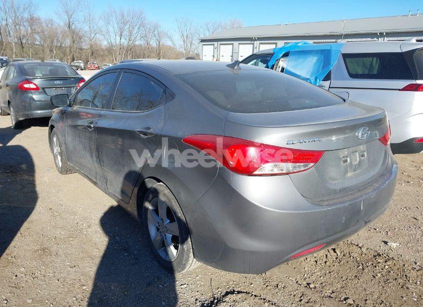 Photo 3 of 2013 Hyundai Elantra GLS (VIN 5NPDH4AE5DH349367)