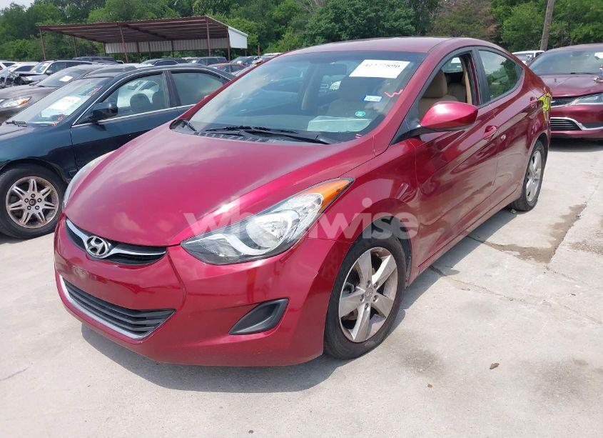 Photo 2 of 2013 Hyundai Elantra GLS (VIN 5NPDH4AE5DH358120)