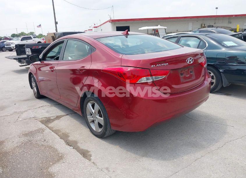 Photo 3 of 2013 Hyundai Elantra GLS (VIN 5NPDH4AE5DH358120)