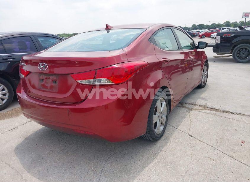 Photo 4 of 2013 Hyundai Elantra GLS (VIN 5NPDH4AE5DH358120)