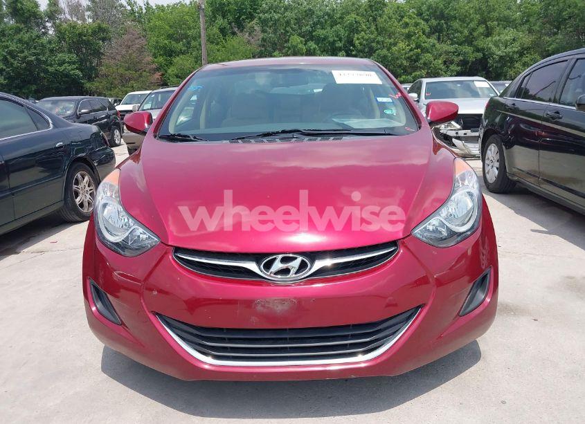 Photo 6 of 2013 Hyundai Elantra GLS (VIN 5NPDH4AE5DH358120)