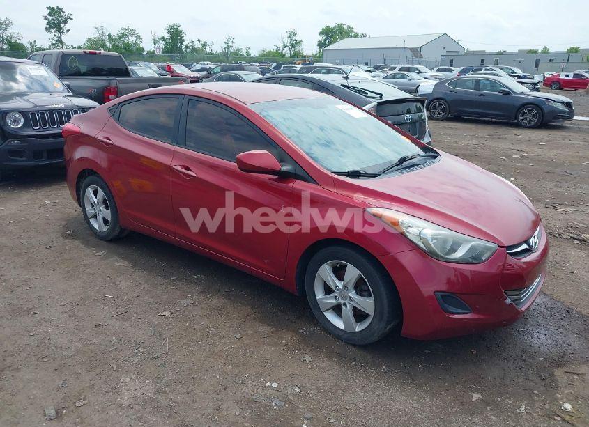 2013 Hyundai Elantra GLS (VIN 5NPDH4AE5DH376035) main photo