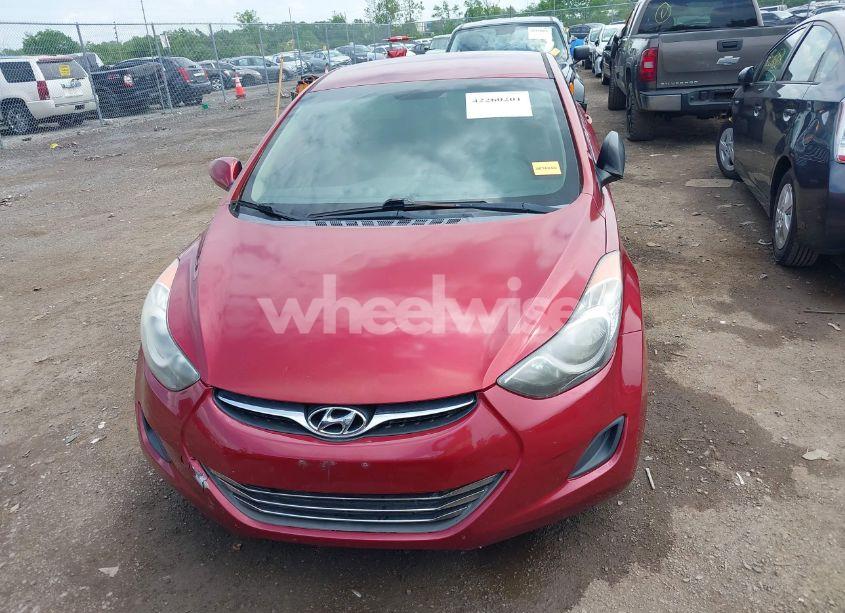 Photo 12 of 2013 Hyundai Elantra GLS (VIN 5NPDH4AE5DH376035)