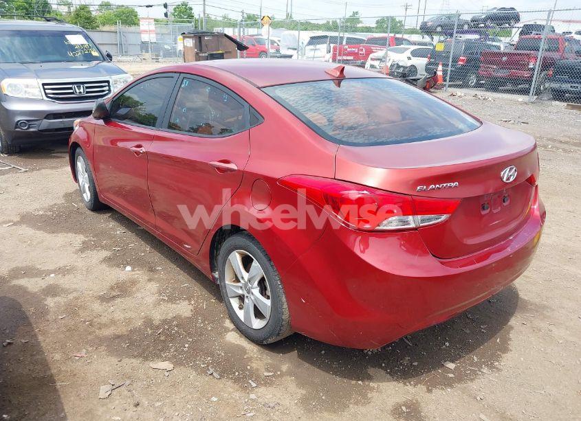 Photo 3 of 2013 Hyundai Elantra GLS (VIN 5NPDH4AE5DH376035)