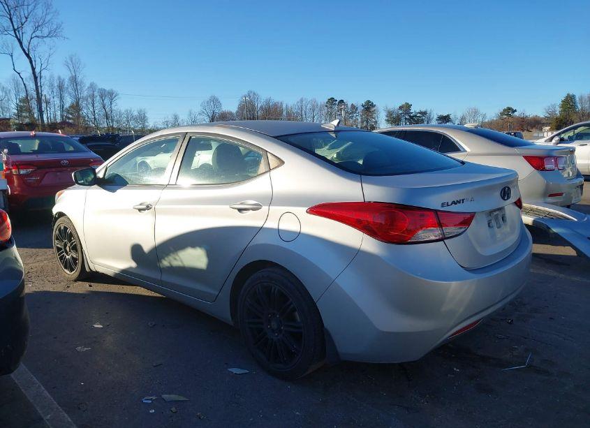 Photo 3 of 2013 Hyundai Elantra GLS (VIN 5NPDH4AE5DH401337)