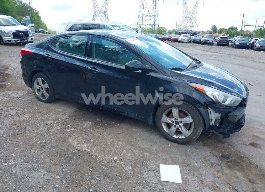 2013 Hyundai Elantra GLS (VIN 5NPDH4AE5DH416419) main photo