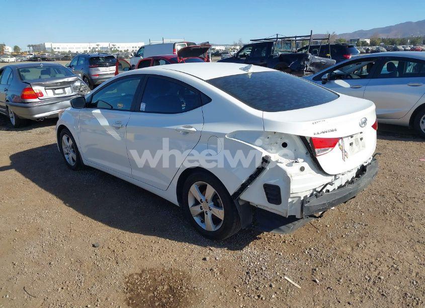 Photo 3 of 2013 Hyundai Elantra GLS (VIN 5NPDH4AE5DH423063)