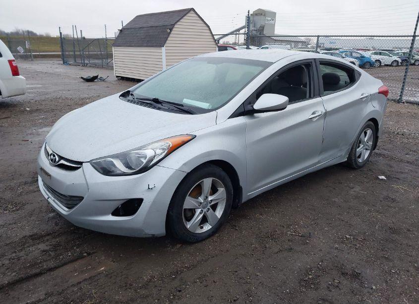 Photo 2 of 2013 Hyundai Elantra GLS (VIN 5NPDH4AE5DH425492)