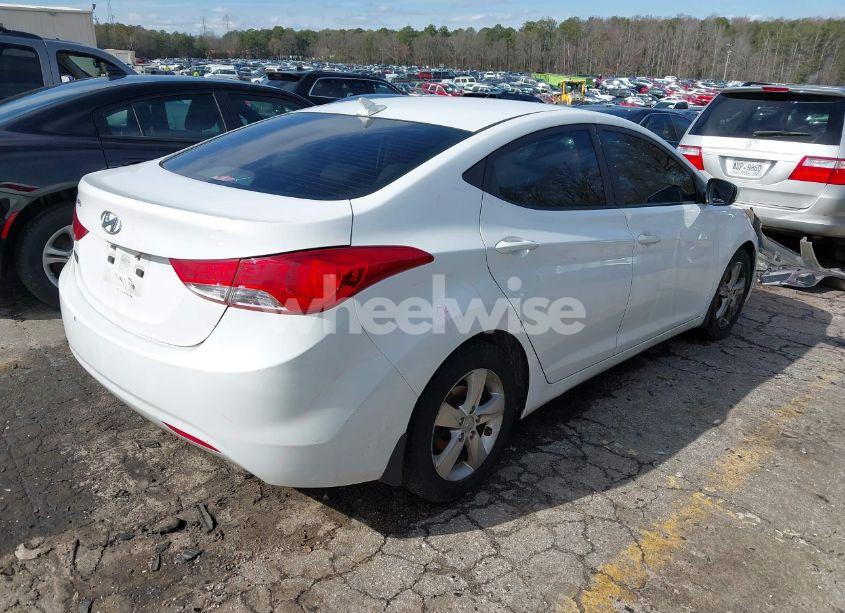 Photo 4 of 2013 Hyundai Elantra GLS (VIN 5NPDH4AE5DH428604)