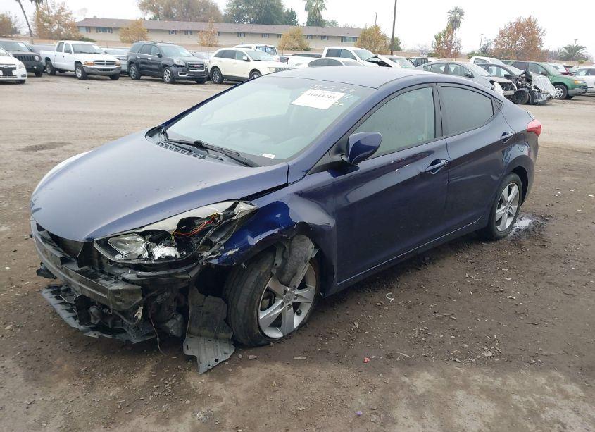 Photo 2 of 2013 Hyundai Elantra GLS (VIN 5NPDH4AE5DH436394)
