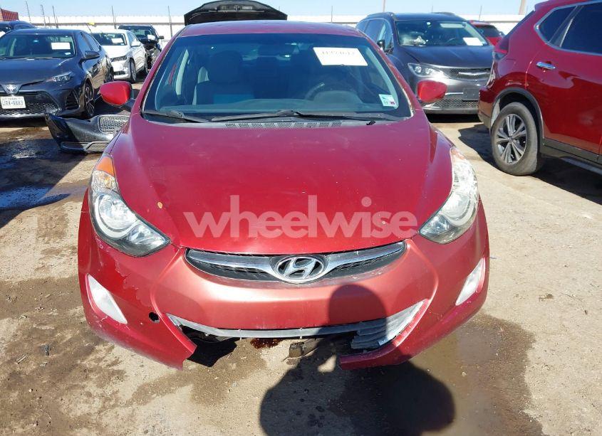 Photo 12 of 2013 Hyundai Elantra GLS (VIN 5NPDH4AE5DH441918)