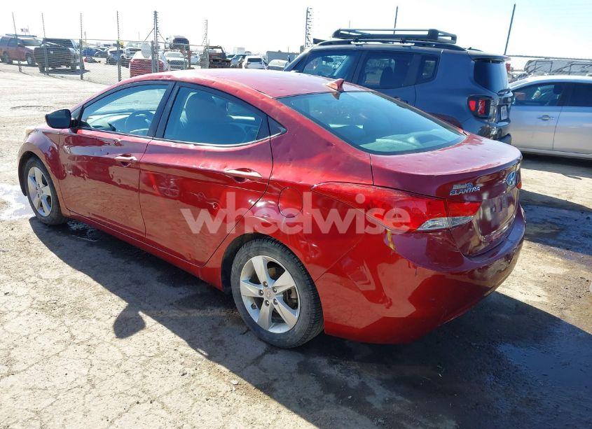 Photo 3 of 2013 Hyundai Elantra GLS (VIN 5NPDH4AE5DH441918)