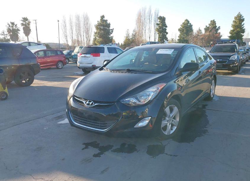 Photo 2 of 2013 Hyundai Elantra GLS (VIN 5NPDH4AE5DH448531)