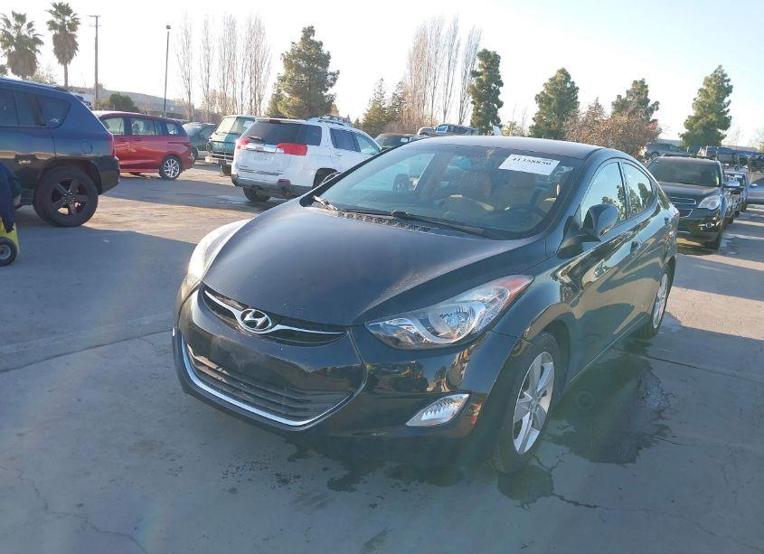 Photo 6 of 2013 Hyundai Elantra GLS (VIN 5NPDH4AE5DH448531)