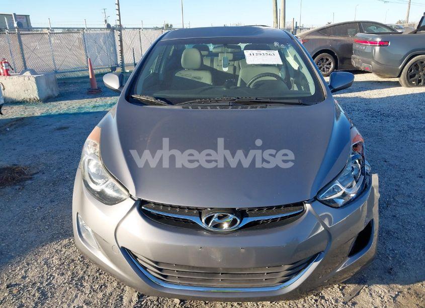 Photo 12 of 2013 Hyundai Elantra GLS (VIN 5NPDH4AE5DH454605)