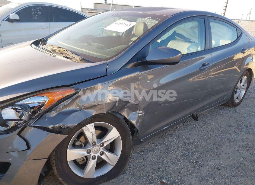 Photo 6 of 2013 Hyundai Elantra GLS (VIN 5NPDH4AE5DH454605)