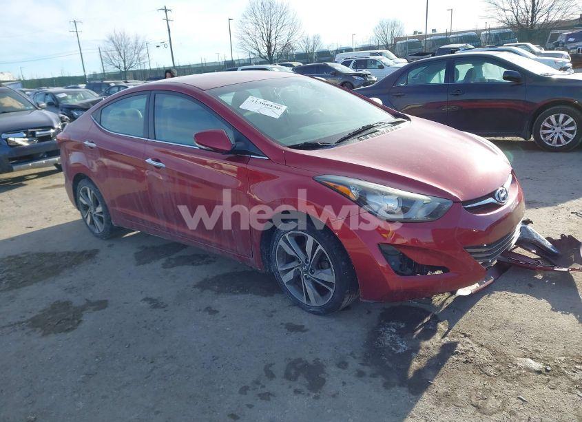 2014 Hyundai Elantra LIMITED (VIN 5NPDH4AE5EH463998) main photo