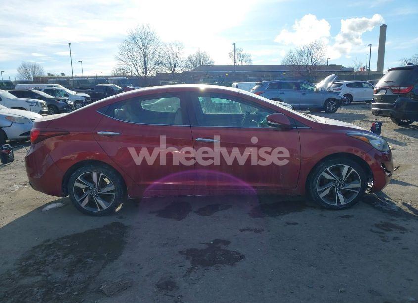 Photo 12 of 2014 Hyundai Elantra LIMITED (VIN 5NPDH4AE5EH463998)