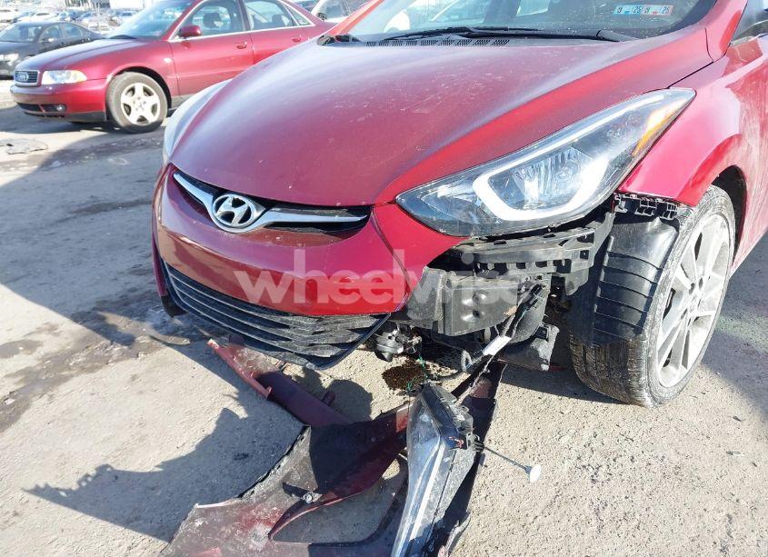 Photo 6 of 2014 Hyundai Elantra LIMITED (VIN 5NPDH4AE5EH463998)