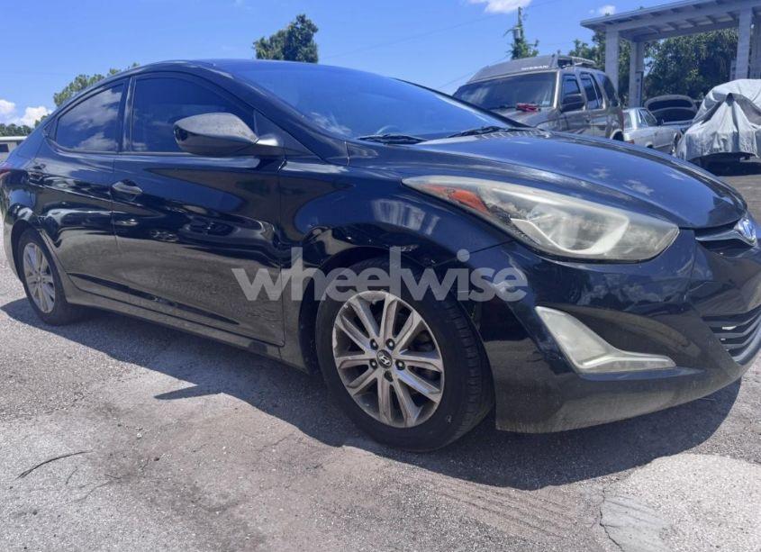 2014 Hyundai Elantra SE (VIN 5NPDH4AE5EH479926) main photo