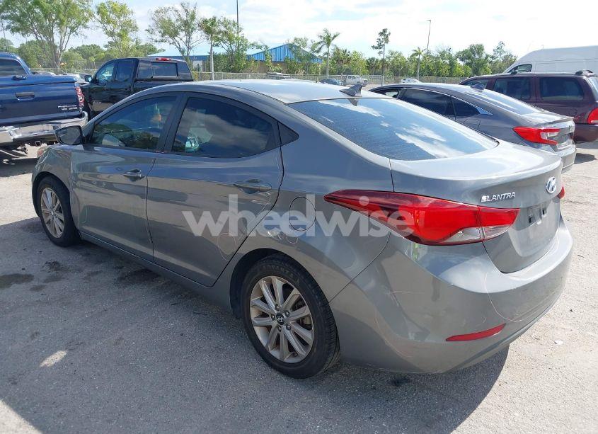 Photo 3 of 2014 Hyundai Elantra SE (VIN 5NPDH4AE5EH494202)