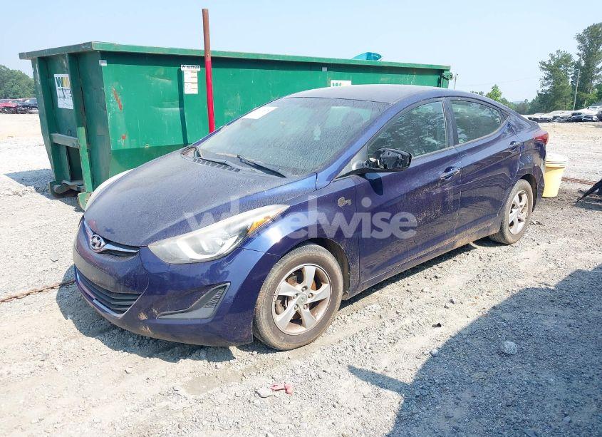 Photo 2 of 2014 Hyundai Elantra SE (VIN 5NPDH4AE5EH529305)