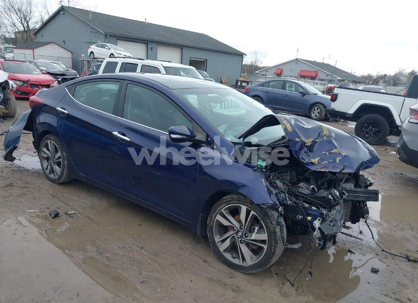 2014 Hyundai Elantra LIMITED (VIN 5NPDH4AE5EH535878) main photo
