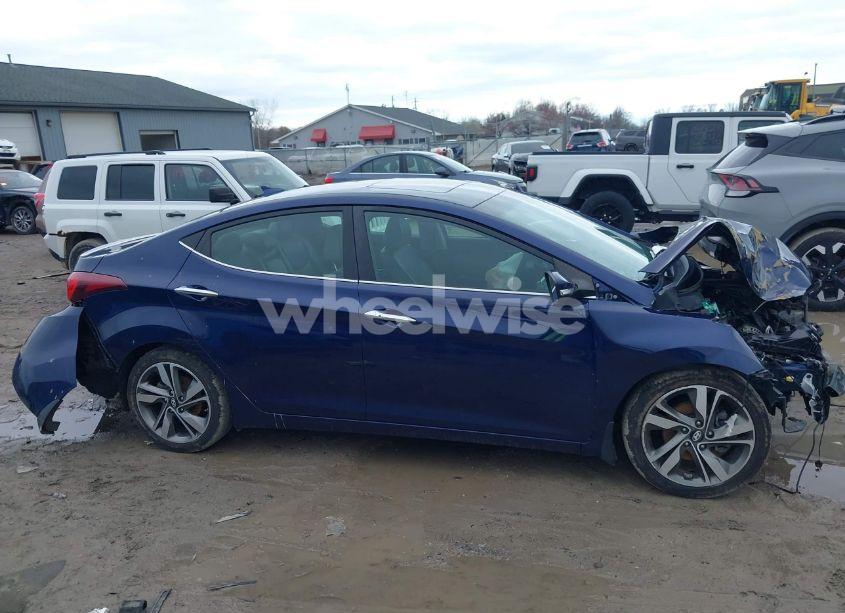 Photo 13 of 2014 Hyundai Elantra LIMITED (VIN 5NPDH4AE5EH535878)